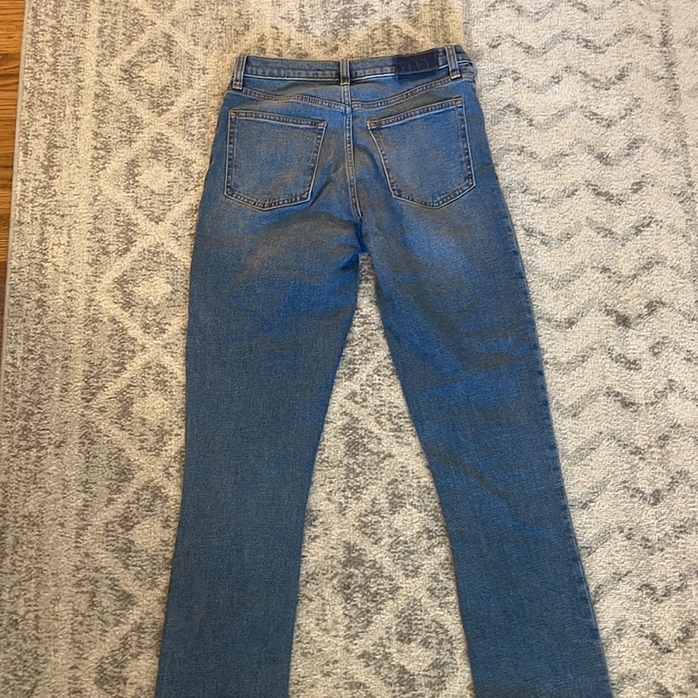 Abercrombie & Fitch - The Skinny High Rise Split Hem Jean - 27L - Picture 7 of 8
